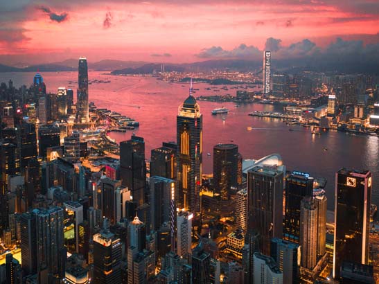 A view of Hong Kong, HK